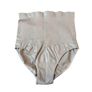 Super High Waist Shapewear With Stay Up Gripper Size 3XL Nude